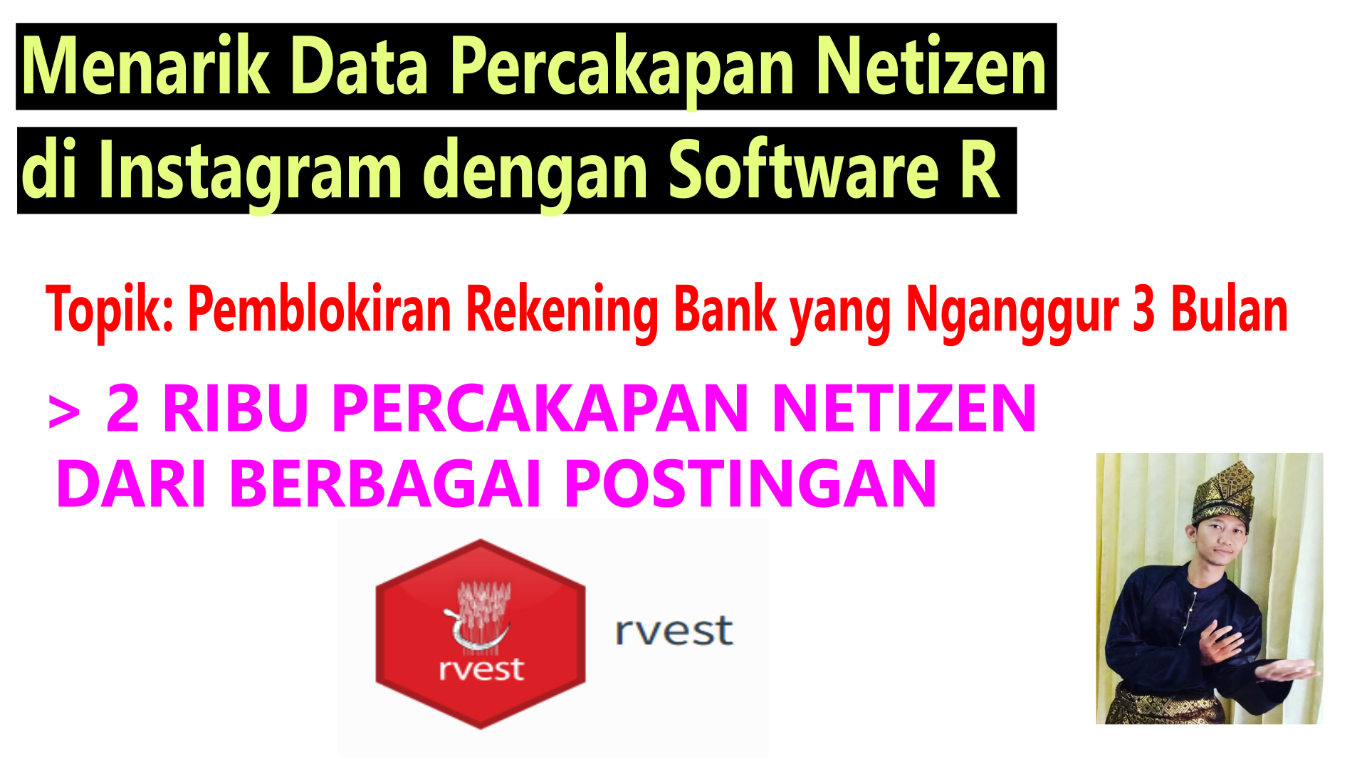 Scraping Percakapan Instagram PPATK: 5 Postingan